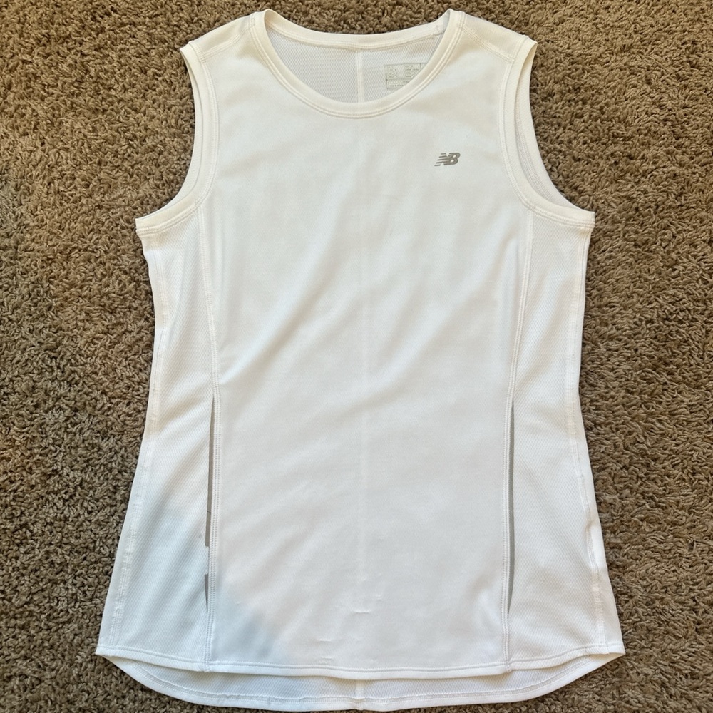 New Balance Women's Classic White Tank Top